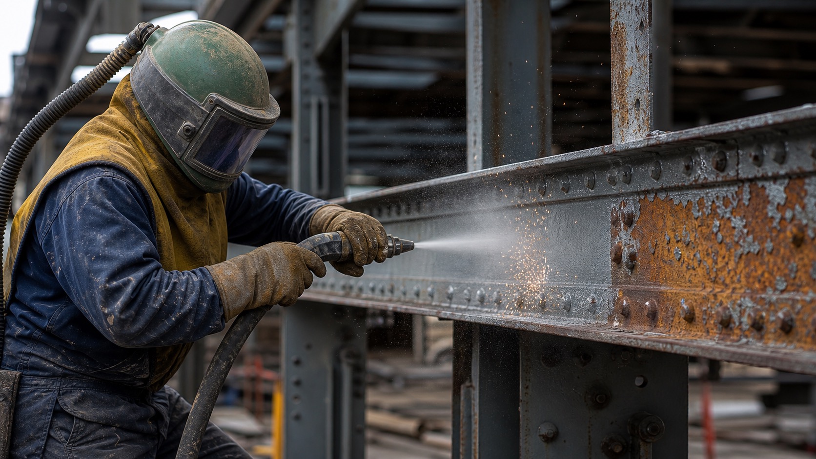 Professional surface preparation and paint stripping
